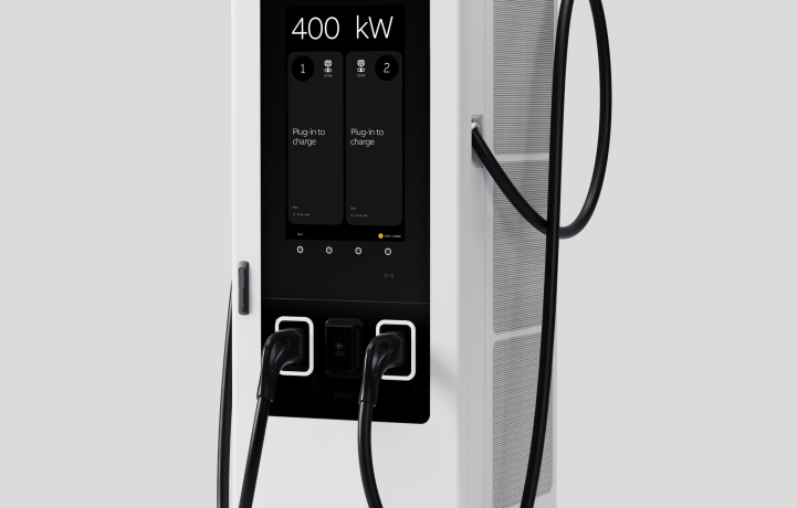 Trạm sạc pin xe điện ABB A400